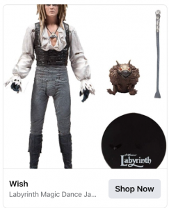 Jareth Labyrinth Figurine